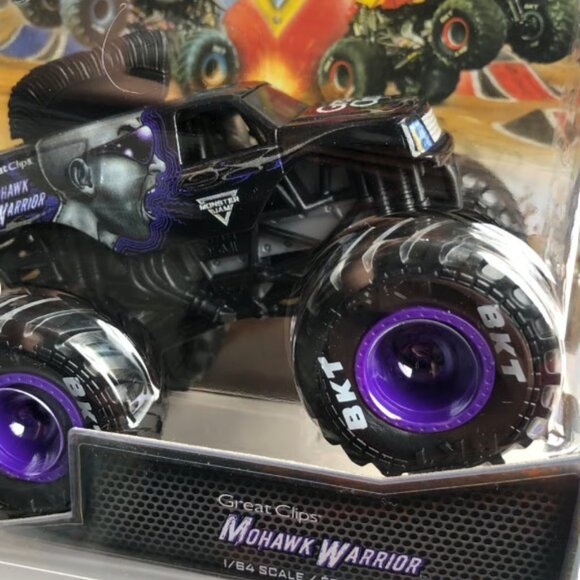 Monster Jam Monster Trucks: Great Clips Mohawk Warrior - Series 36 - BRAND NEW! - Picture 3 of 3